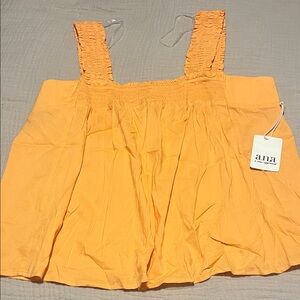 a.n.a Orange Crop Top